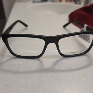 Giorgio Armani glasses with clear lenses